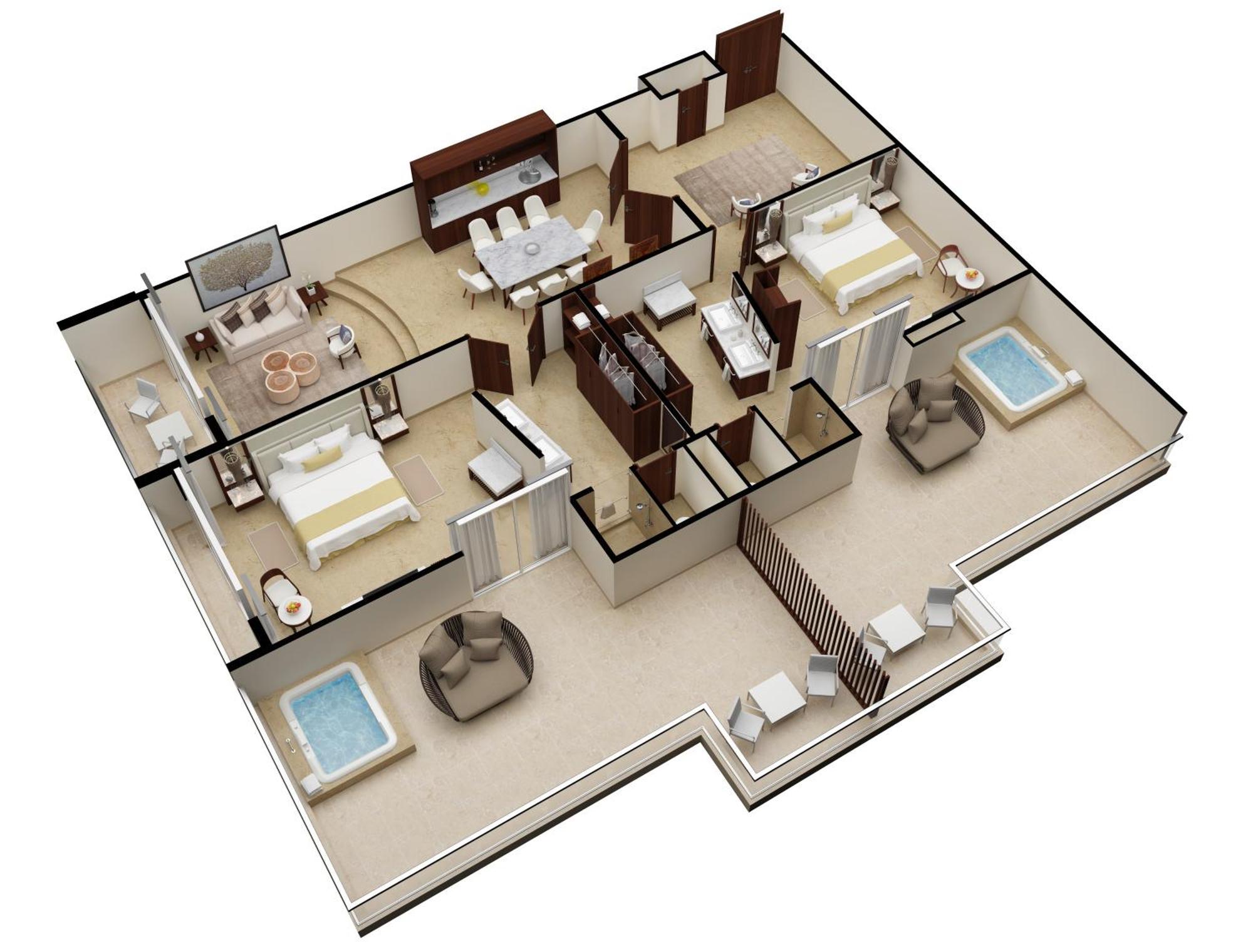 קנקון Sun Palace (Adults Only) חדר תמונה